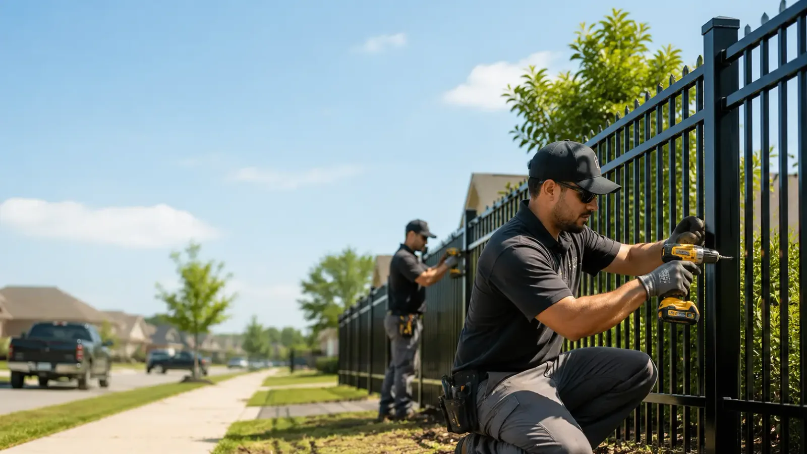 Metal Fence Installation in Magnolia, MN